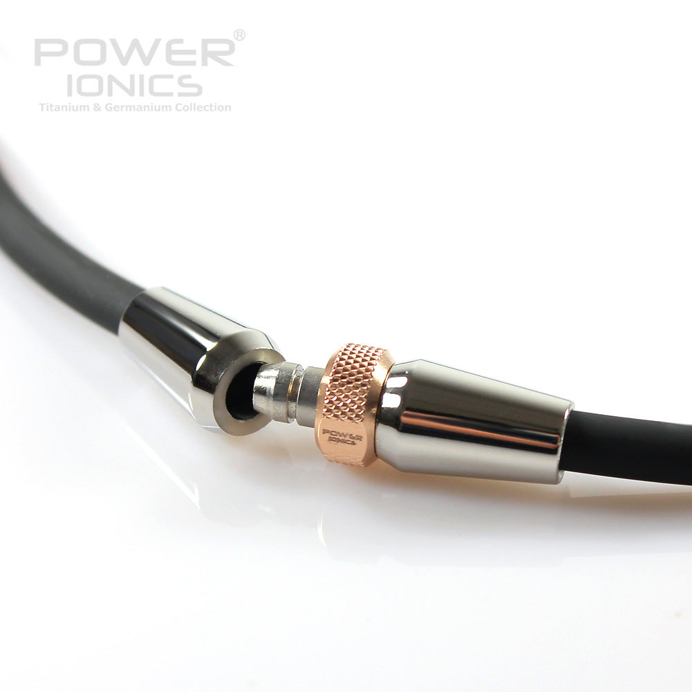 Power Ionics Full Throttle 3000 ions/cc Fashion Sports Titanium Necklace