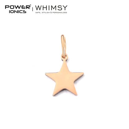 POWER IONICS Creativity Zodiac Pet Love Star Key 316 Stainless Steel Small Pendants Accessories Gifts Fits WHIMSY Series Bracelet Necklace