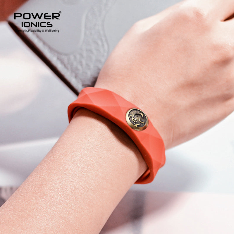 Power Ionics 12 Zodiac Waterproof Anions Sports Fashion 3000 Anions Bracelet