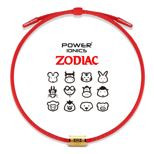 Power Ionics 12 Zodiacs Unisex Waterproof Anions Sports Fashion Necklace